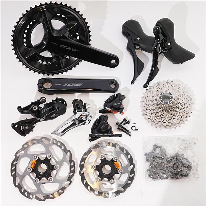 楽天市場】SHIMANO (シマノ) 105 Di2 12S リム グループセット