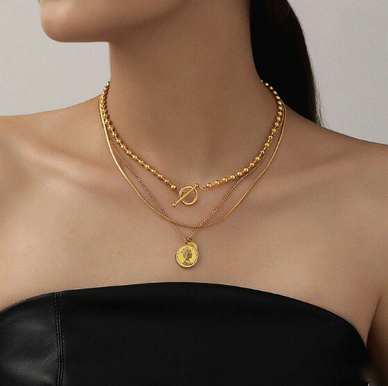 ★★Au750sk(18k)サウジアラビアゴールドの超軽量スネークペンダント1個 18金 オーバル スネーク ネックレス 17g 50cm / K18 oval snake