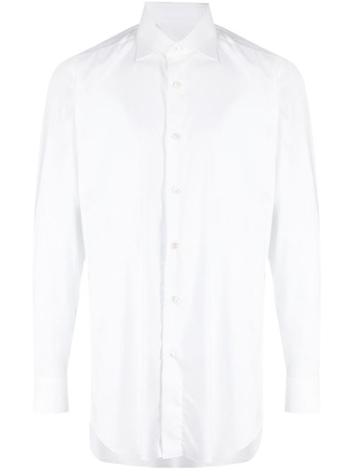 要エントリー尖んがり10倍 BRIONI ブリオーニ メンコットンシャツ RCB10LOA04Q9000 CA-1