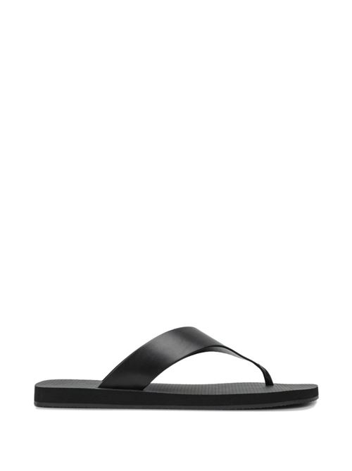 要エントリー尖んがり10倍 THE ROW FLIP FLOPS F1839L825BLK