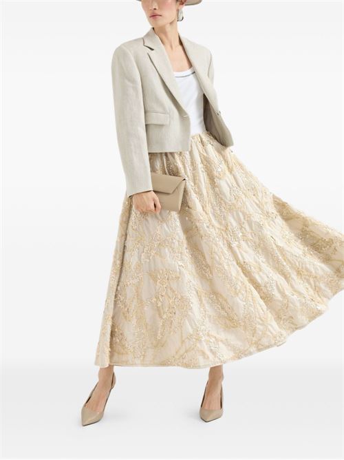 要エントリー尖んがり10倍 BRUNELLO CUCINELLI LUNGA, RICAMO M0F79G4011C9593
