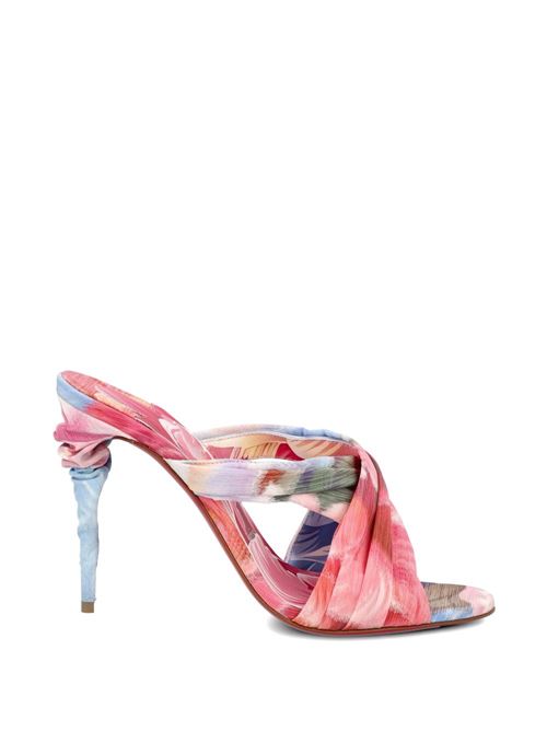 要エントリー尖んがり10倍 CHRISTIAN LOUBOUTIN クリスチャンルブタン ミュール 1260698J646 EO-0