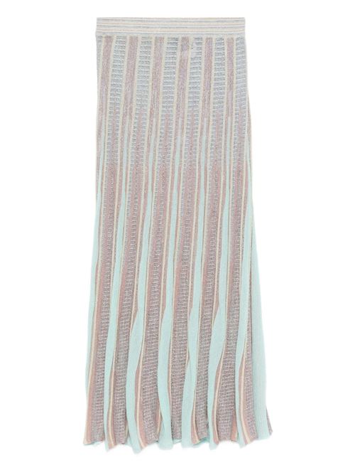要エントリー尖んがり10倍 FORTE FORTE GONNA LUNGA A PIEGHE 14942MYSKIRTLUCENTE