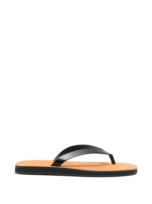 要エントリー尖んがり10倍 THE ROW FLIP FLOPS F1388L60CBKN