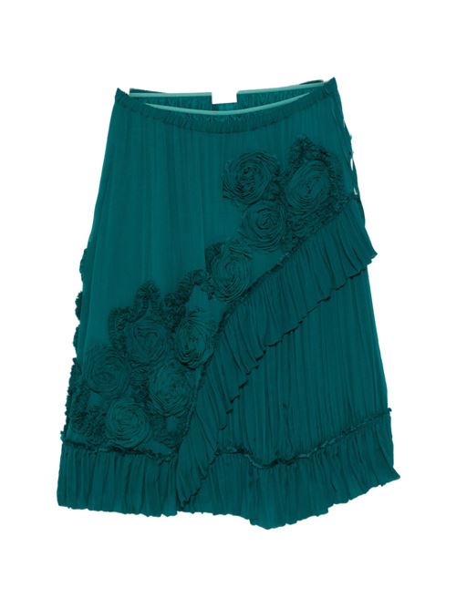 要エントリー尖んがり10倍 DRIES VAN NOTEN midi, RUFFLED 0108263376508