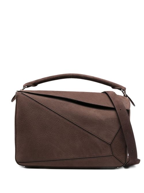 要エントリー尖んがり10倍 LOEWE BORSA PUZZLE GRANDE IN PELLE B510PNLX050018