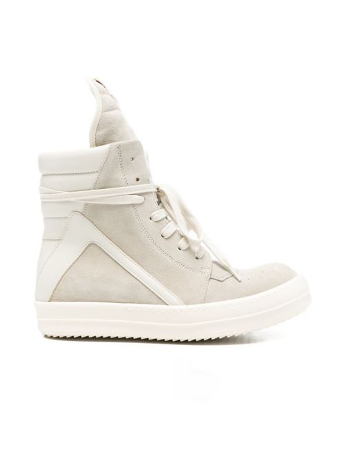 要エントリー尖んがり10倍 RICK OWENS リック オウエンス なめし革製ジオバスケット スニーカー RO01F6894LVSLCO08311 MK-5