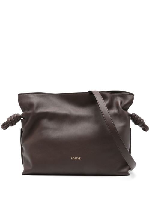 要エントリー尖んがり10倍 LOEWE CLUTCH FLAMENCO MEDIA IN PELLE A411FC1XD43606