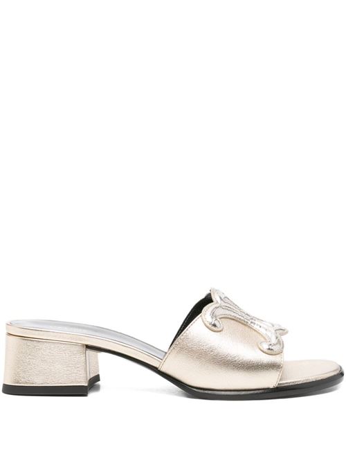 要エントリー尖んがり10倍 CELINE MULE CLEMENCE IN PELLE 362355168C36PN