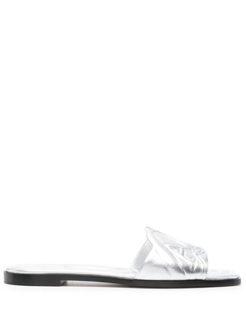 ALEXANDER MCQUEEN アレキサンダー・マックイーン CIABATTINA なめし革 サンダル 780714WIF138100 MM-0