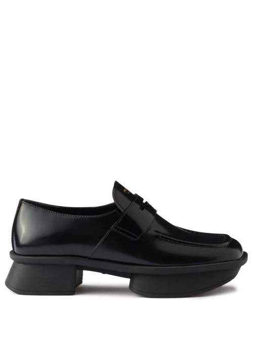 PRADA プラダ MOCASSINO EQUAL IN PELLE SPAZZOLATA レディース 均しい 置き目毛革・オックスフォード 1D985N055F0002 MM-0