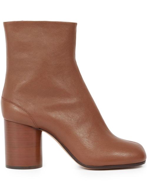 MAISON MARGIELA 棲み家 マルジェラ STIVALETTO TABI IN PELLE タビ風 ブーツ S58WU0260P3753T2621 MM-0
