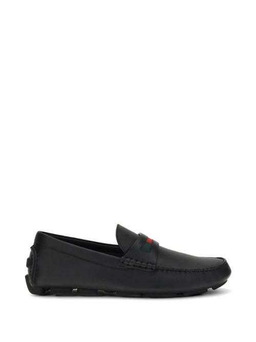 GUCCI グッチ ウェッブ 縞模様 約款付き添い人 メンズ ドライビングシューズ 854080AAFU21060 MK-0