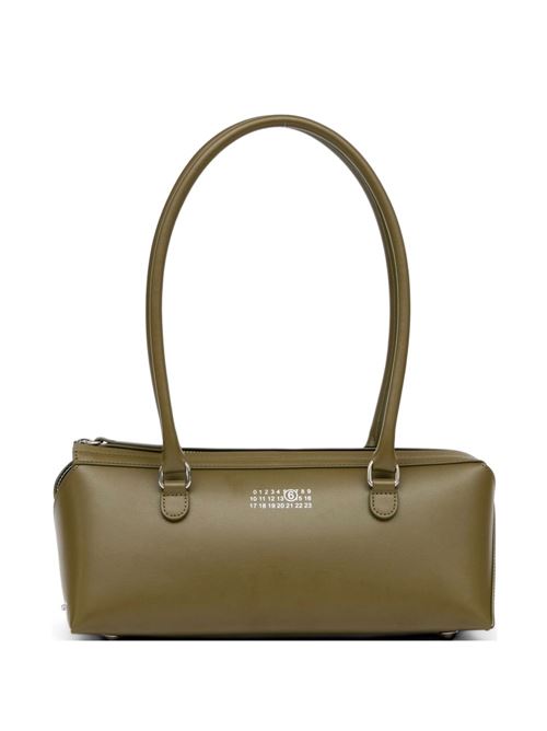 MM6 MAISON MARGIELA エムエム6 住みか マルジェラ ニュー バウレット ジェイ ミニ なめし革 肩先 御徒面子SB6ZH0039P9061T7429 mk-0