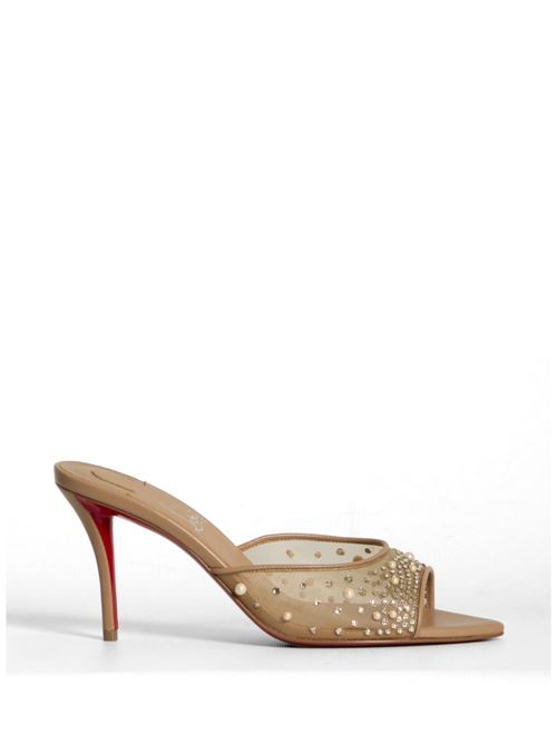 CHRISTIAN LOUBOUTIN クリスチャン ルブタン 仕損ない ズィー デグラストラス ペルラ ミュール 1260741N358 mk-0