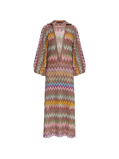 MISSONI ミッソーニ 蜒蜒たる編み物 ラメ プルオーバー御召しもの MS26SQ1ZBR014KSM9YK MK-5