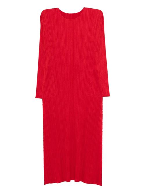 PLEATS PLEASE ISSEY MIYAKE 筋目 プリーズ イッセイ ミヤケ プリーツロングワンピース PP58JH15624 MK-5