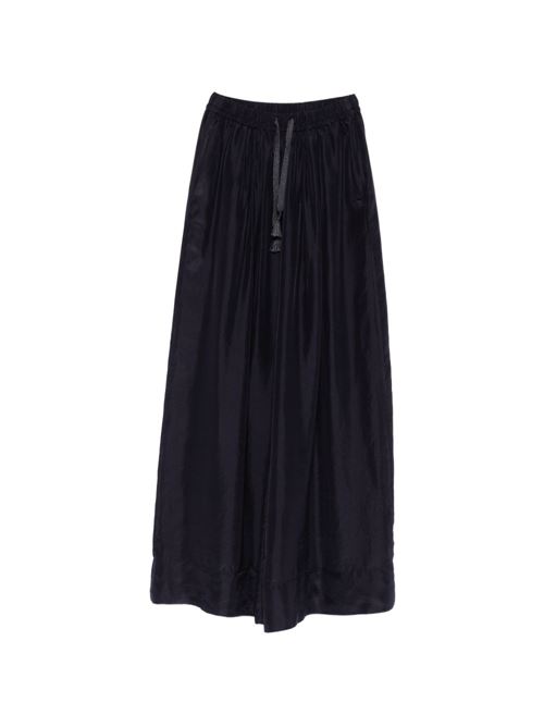 FORTE FORTE フォルテ フォルテ 地絹 ドローストリング ズボン下 14862MYPANTSMIDNIGHT MO-0