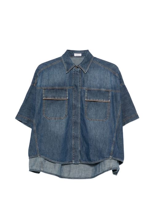 BRUNELLO CUCINELLI ブルネロ・クチネリ ジーンズプルオーバー MH192RB506C9562 MO-0