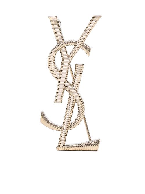 SAINT LAURENT サンローラン カサンドラ 胸飾り 金属元素 804317Y15008030 MK-0