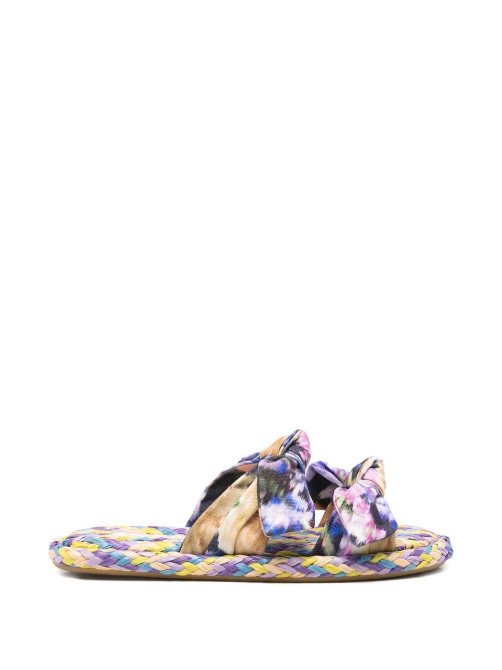 ZIMMERMANN SANDALO CAROUSEL IN LINO 7870FS26A1MTDH