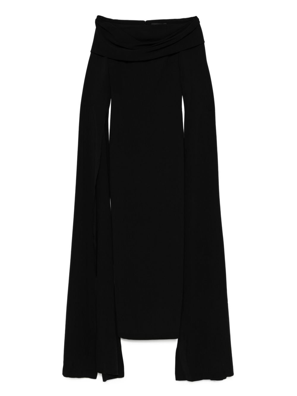 SOLACE LONDON ソレイス 英国の首都 オフショルダー マキシ 御召しもの 衣装 os45033BLACK MK-5