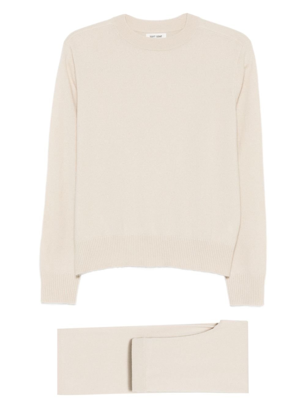 SOFT GOAT +PANTALONE 23007AB12007CHALK