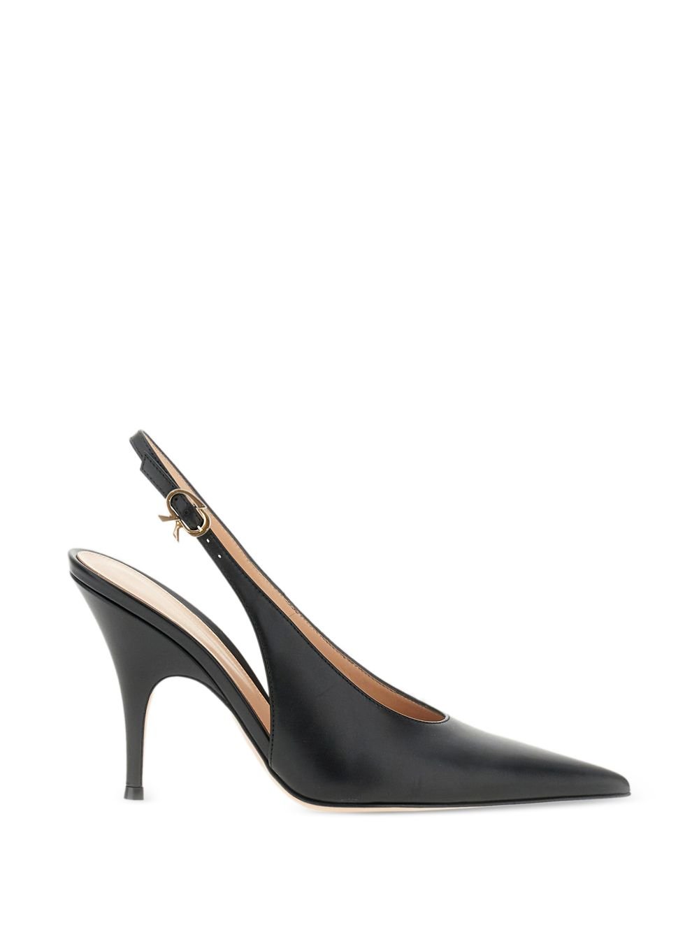 GIANVITO ROSSI DECOLLETE SLINGBACK SOFIA IN PELLE G9560595RICVITBLACK