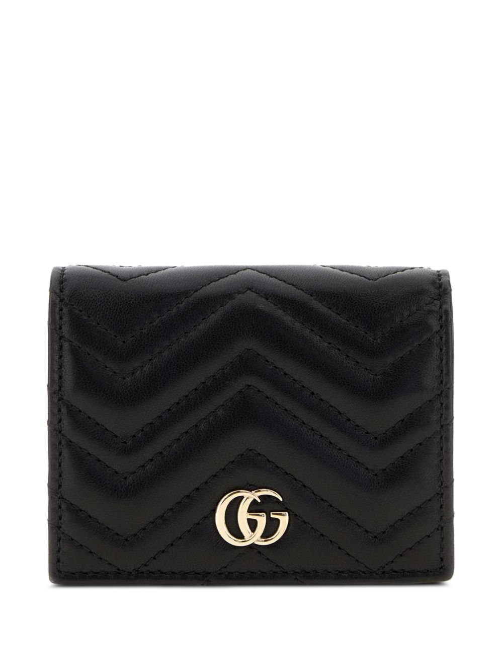 GUCCI グッチ PORTAFOGLIO GG MARMONT IN PELLE GGマーモント 歌留多入れもの ウォレット 466492AAFAX1000 CA-4