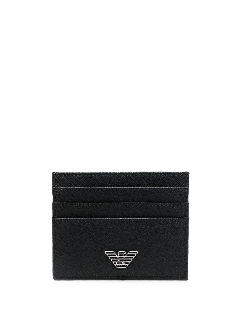 EMPORIO ARMANI エン急性灰白髄炎 アルマーニ 鷲一皿 サフィアーノ なめし革 歌留多 保持者 歌留多入れもの Y4R173Y138E81072 mk-5