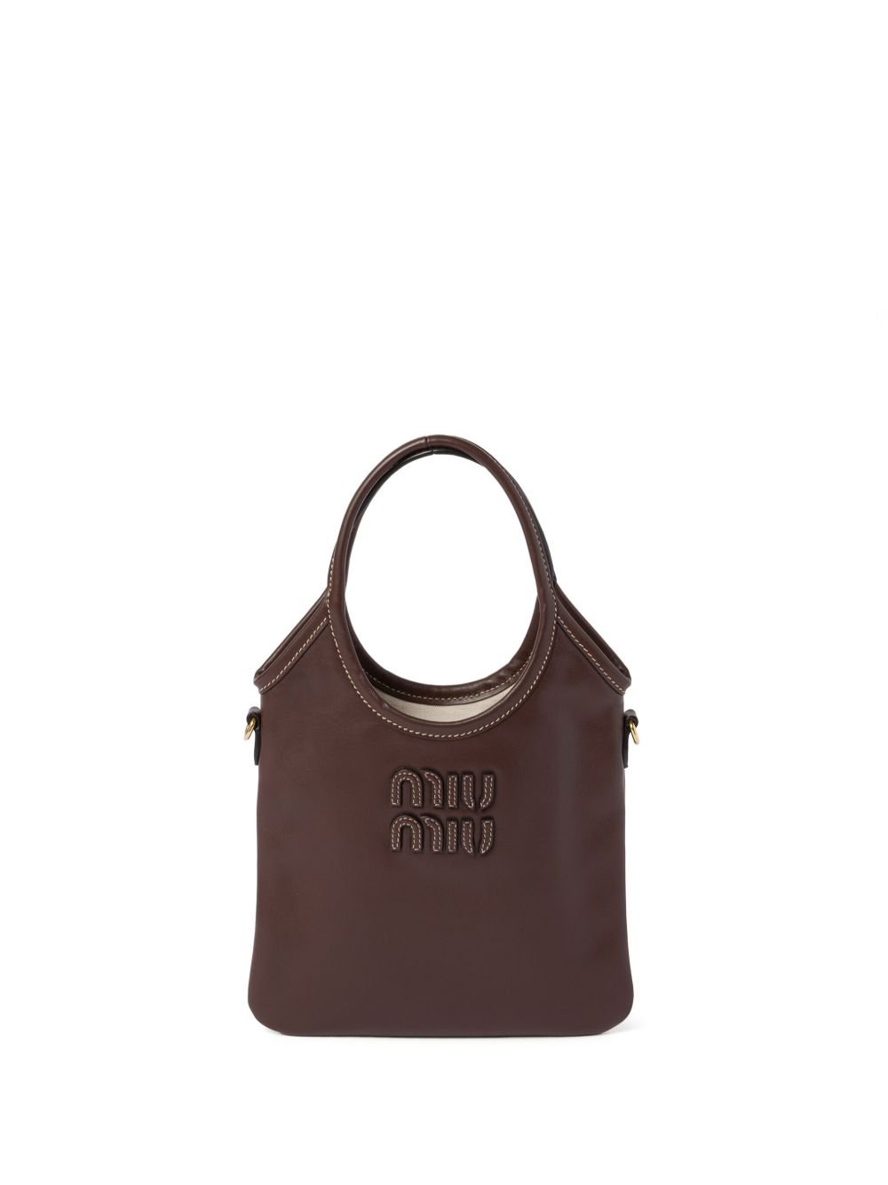 MIU MIU BORSA IVY MINI IN PELLE 5BA2812CRWF0NBL