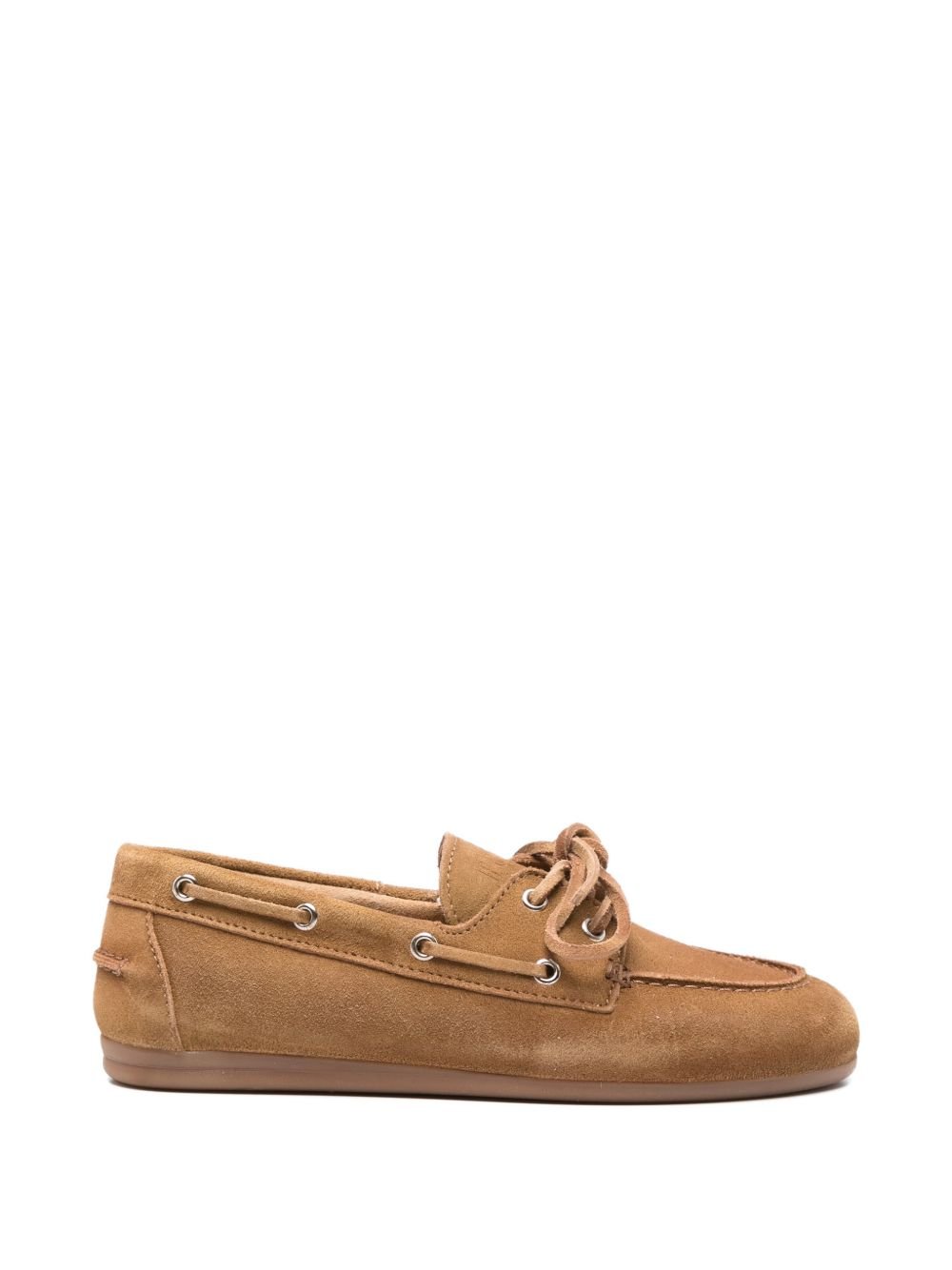 POSA ポーザ ボートローファー ブラッシュドスエード BOATLOAFERBRUSHEDSUEDECAMEL MK-5