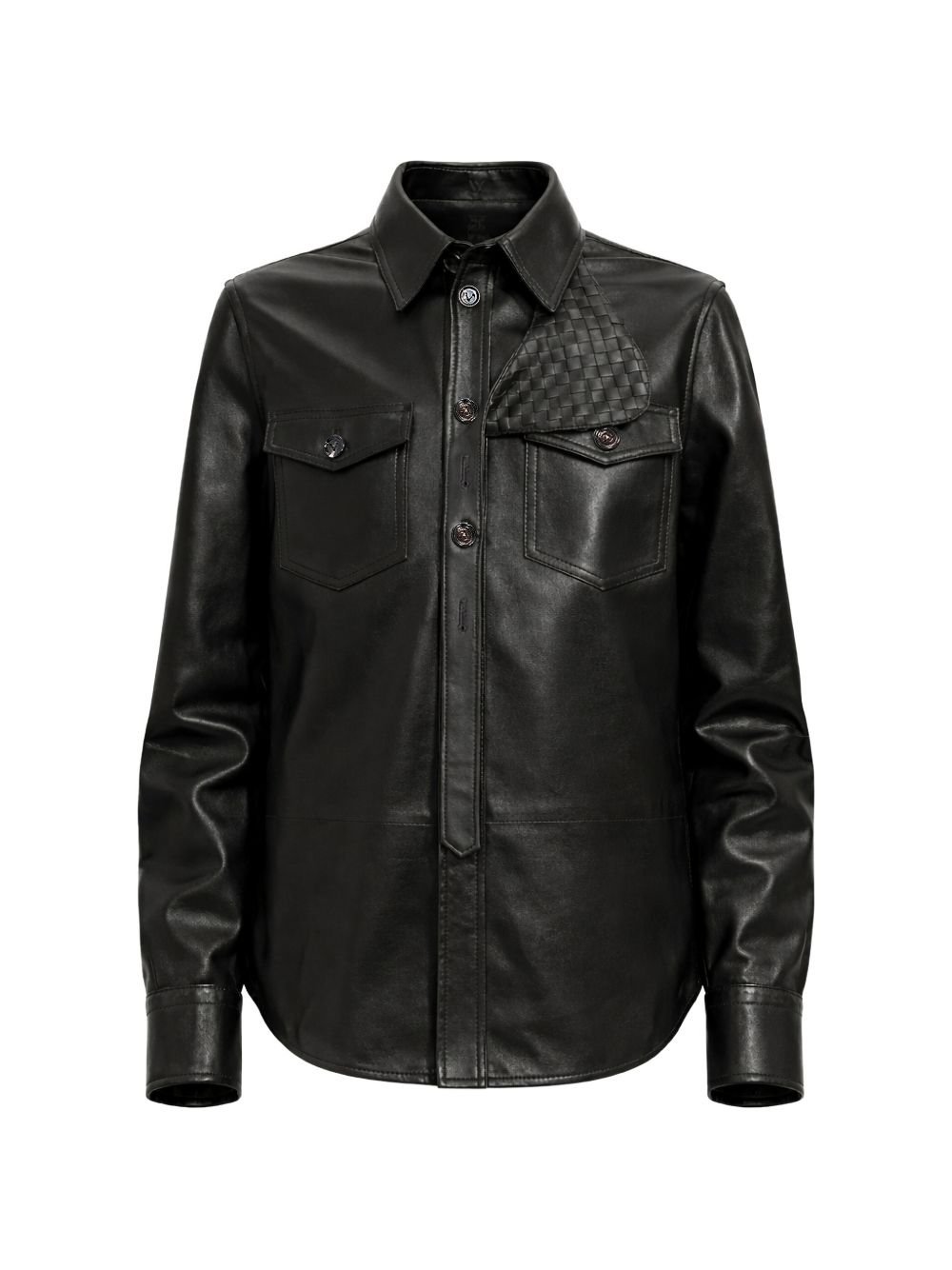 BOTTEGA VENETA CAMICIA IN PELLE 870161V61D01010