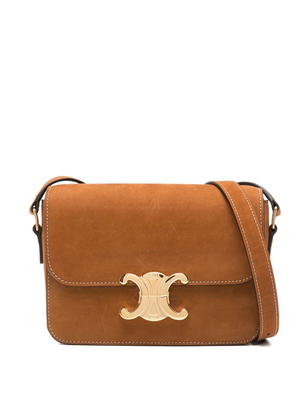 CELINE BORSA TRIOMPHE TEEN IN PELLE 188423GR502コマーシャル