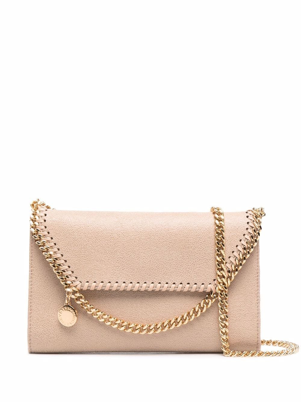 STELLA McCARTNEY ステラマッカートニー WALLET ON CHAIN ファラベラ ロゴタイプ付き添い人 チェーン店ショルダーバッグ 581238W93559300 CA-4