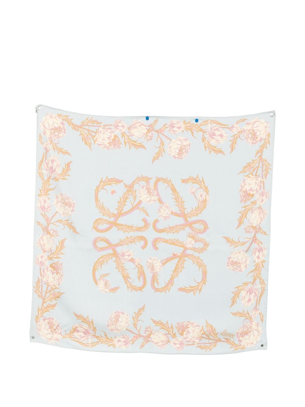 LOEWE PAULA\\\u0027S IBIZA FOULARD ANAGRAM IN SETA FSA1SS7X045166