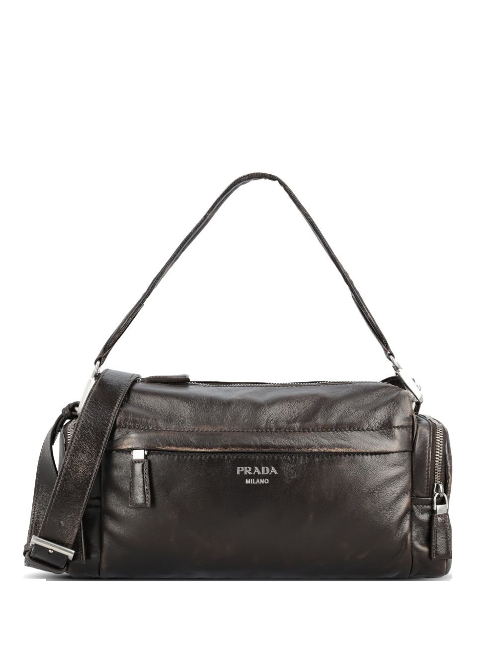 PRADA プラダ ナッパレザー はりつけ台上半身 御徒面子 肩肉 御徒面子 2VH2172C75F0003 mk-5