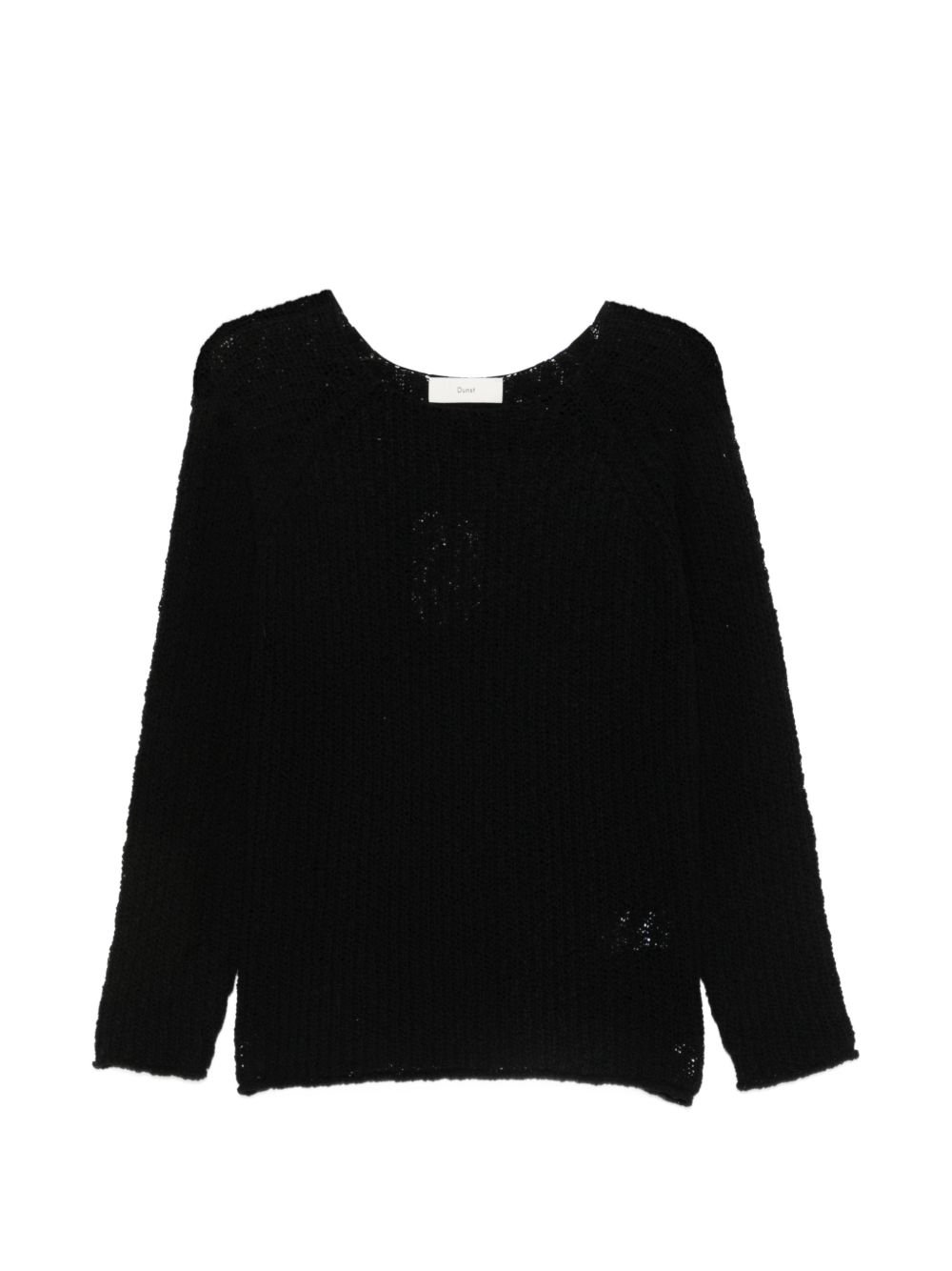 DUNST MAGLIA GIROCOLLO CROCHET UDSW6B225BK