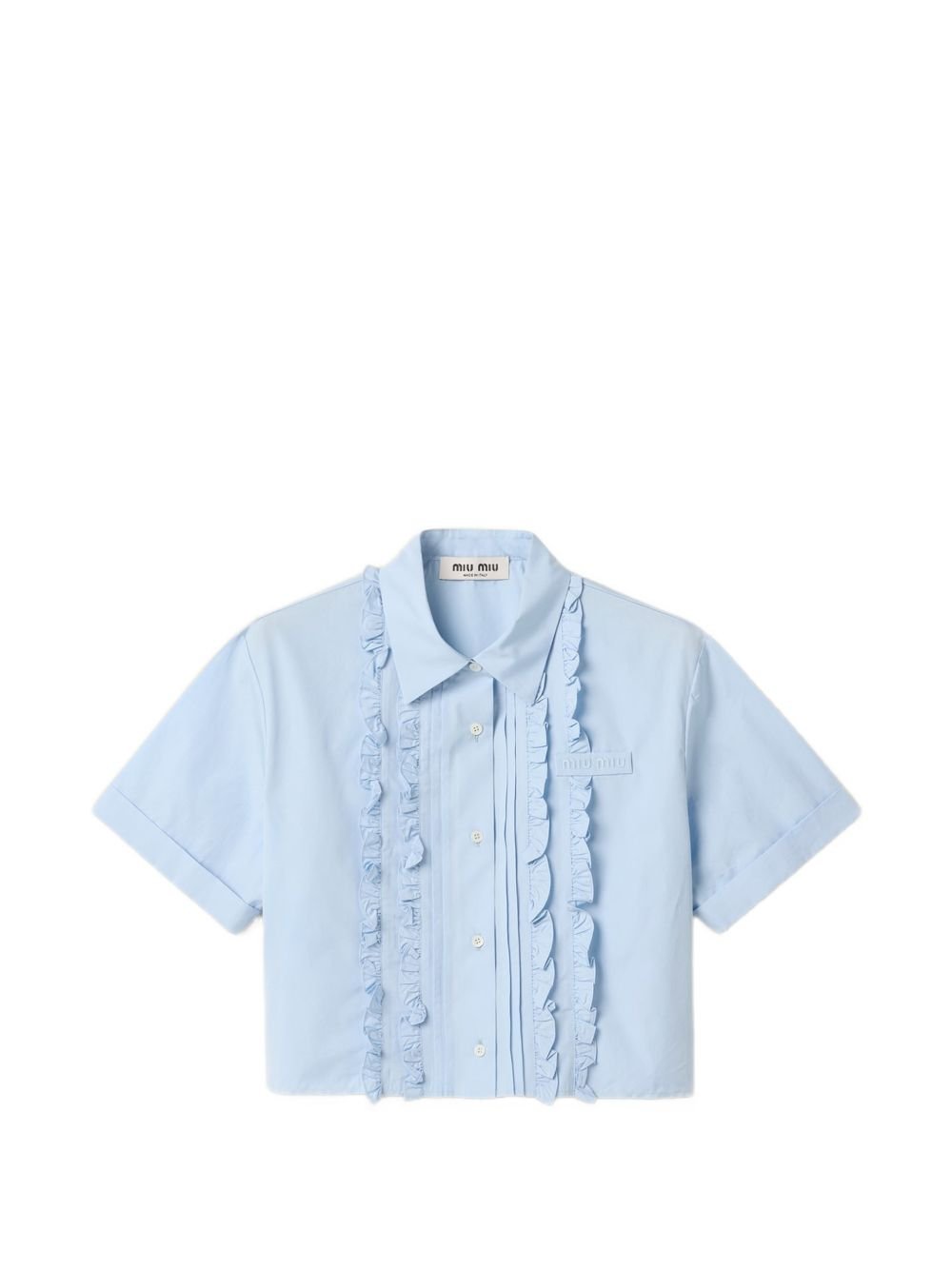MIU MIU CAMICIA IN COTONE MK204510RGF0013