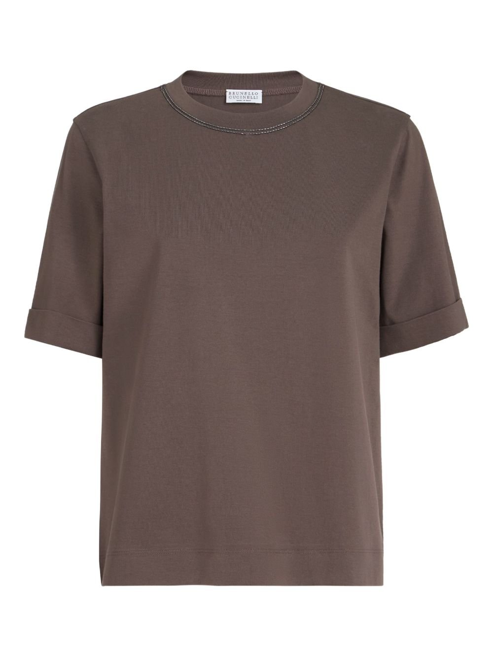 BRUNELLO CUCINELLI T-SHIRT IN COTONE M0T81BZ100C8589