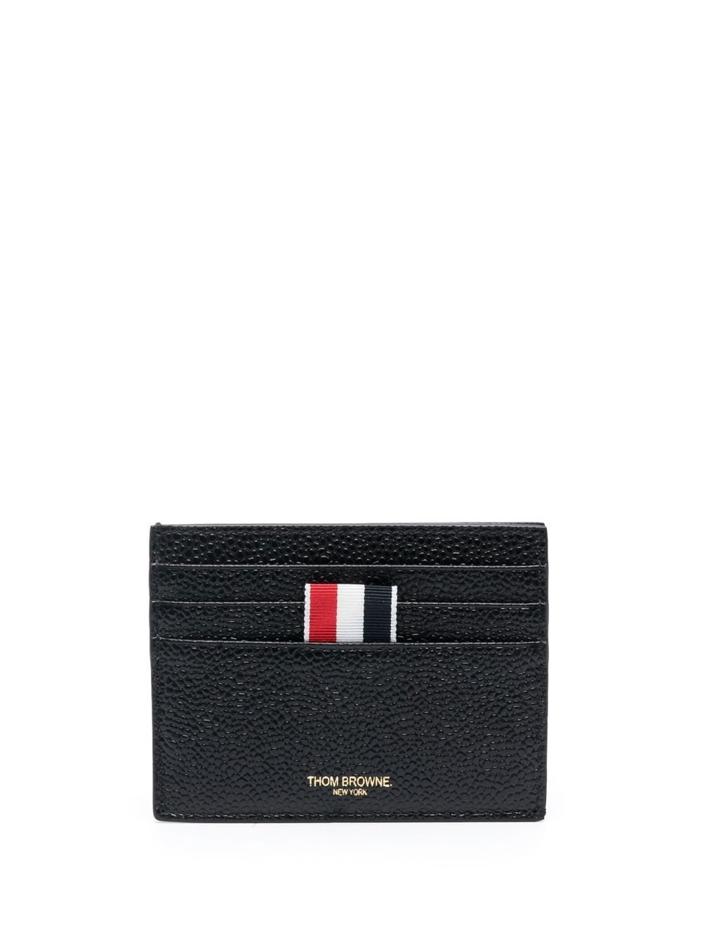 THOM BROWNE PORTA CARTE DI CREDITO IN PELLE MAW031L00198001