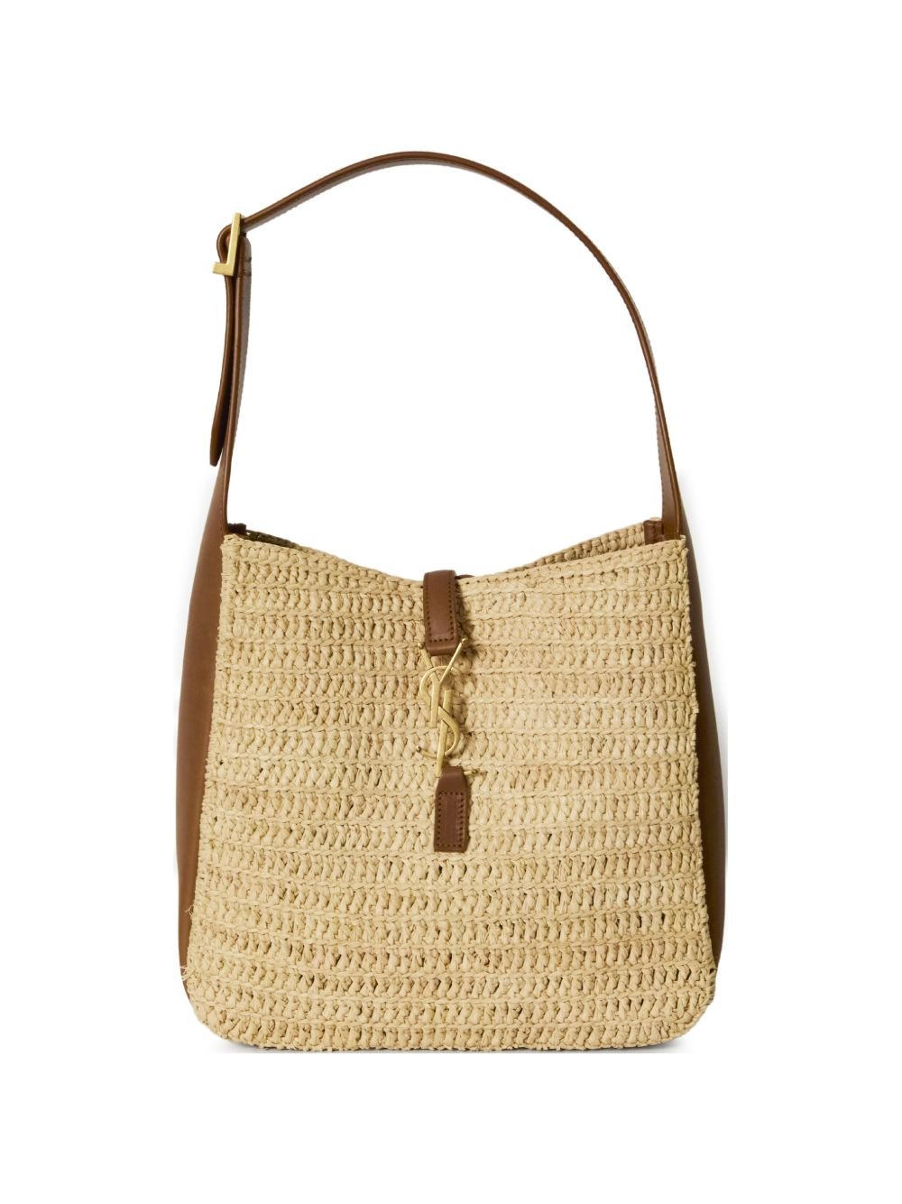 SAINT LAURENT BORSA LE 5 A 7 PICCOLA IN RAFIA 823812GAAEZ2791
