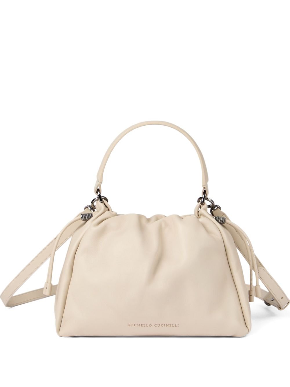 BRUNELLO CUCINELLI BORSA A MANO IN PELLE MBGPD3610C8905