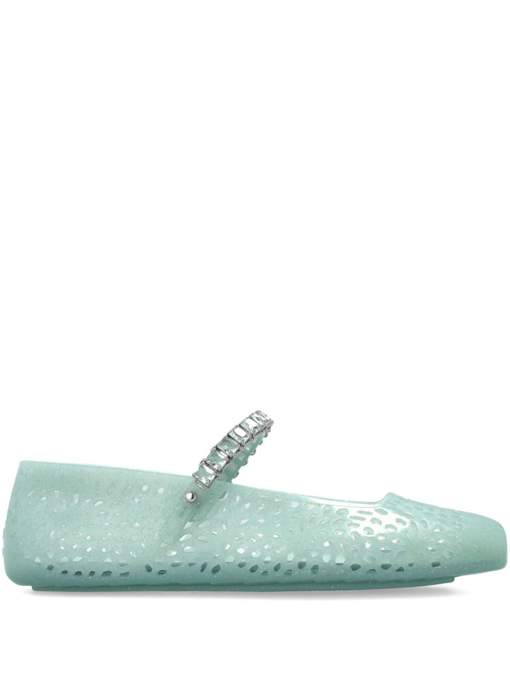 JIMMY CHOO CINTURINO COLLO THEJELLYNTXLIGHTVERDE/SILVER
