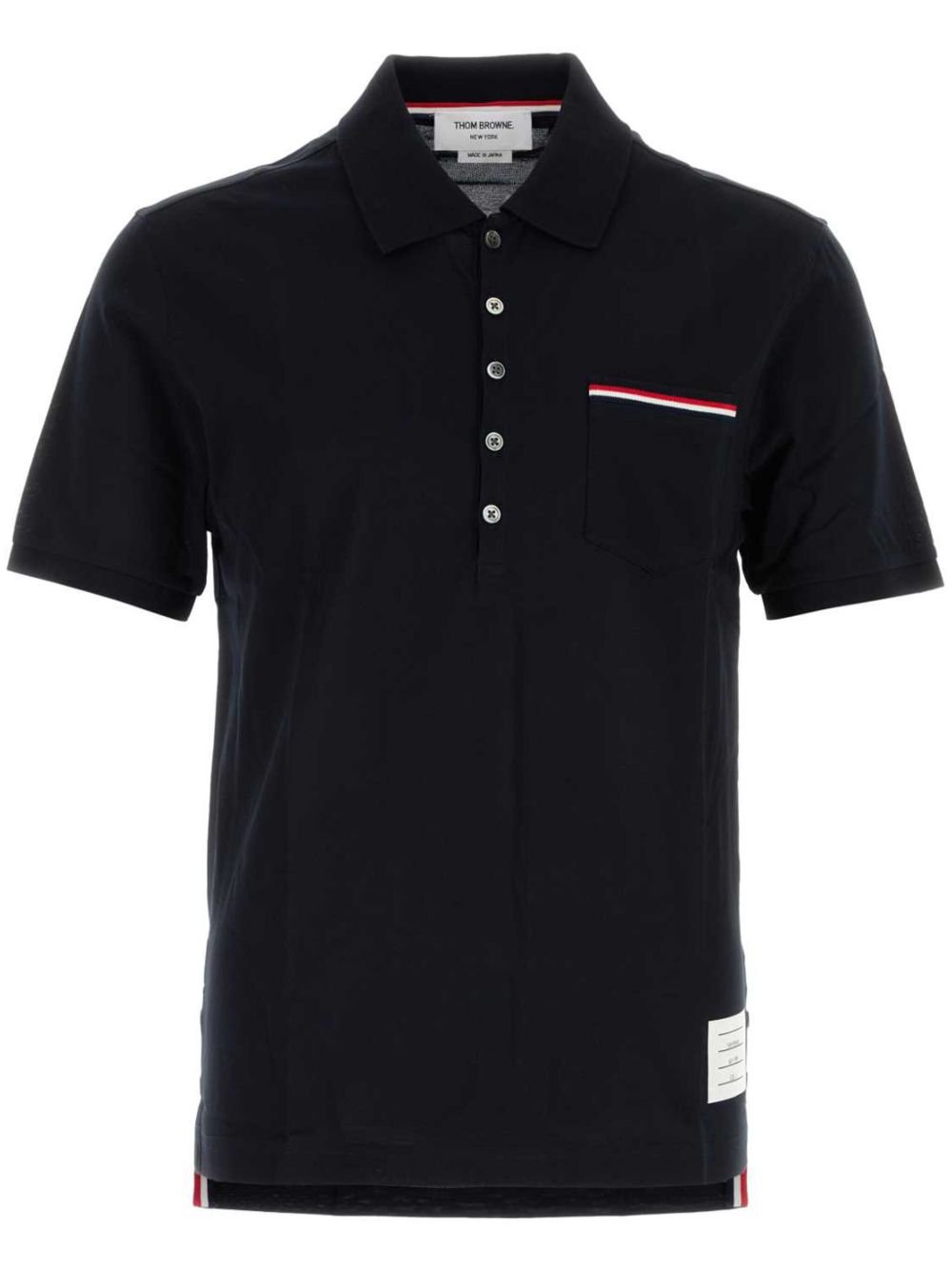 THOM BROWNE トム赤銅色 RWBスポーツシャツ MJP022A01455415 HK-5