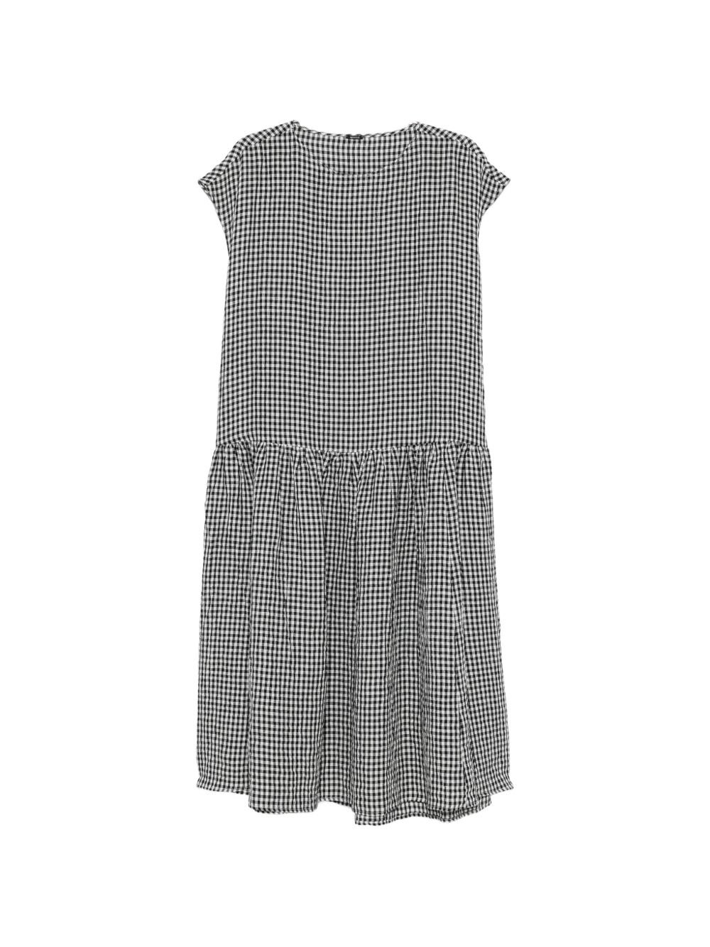 APUNTOB ABITO midi IN LINO P2043TS965NERO