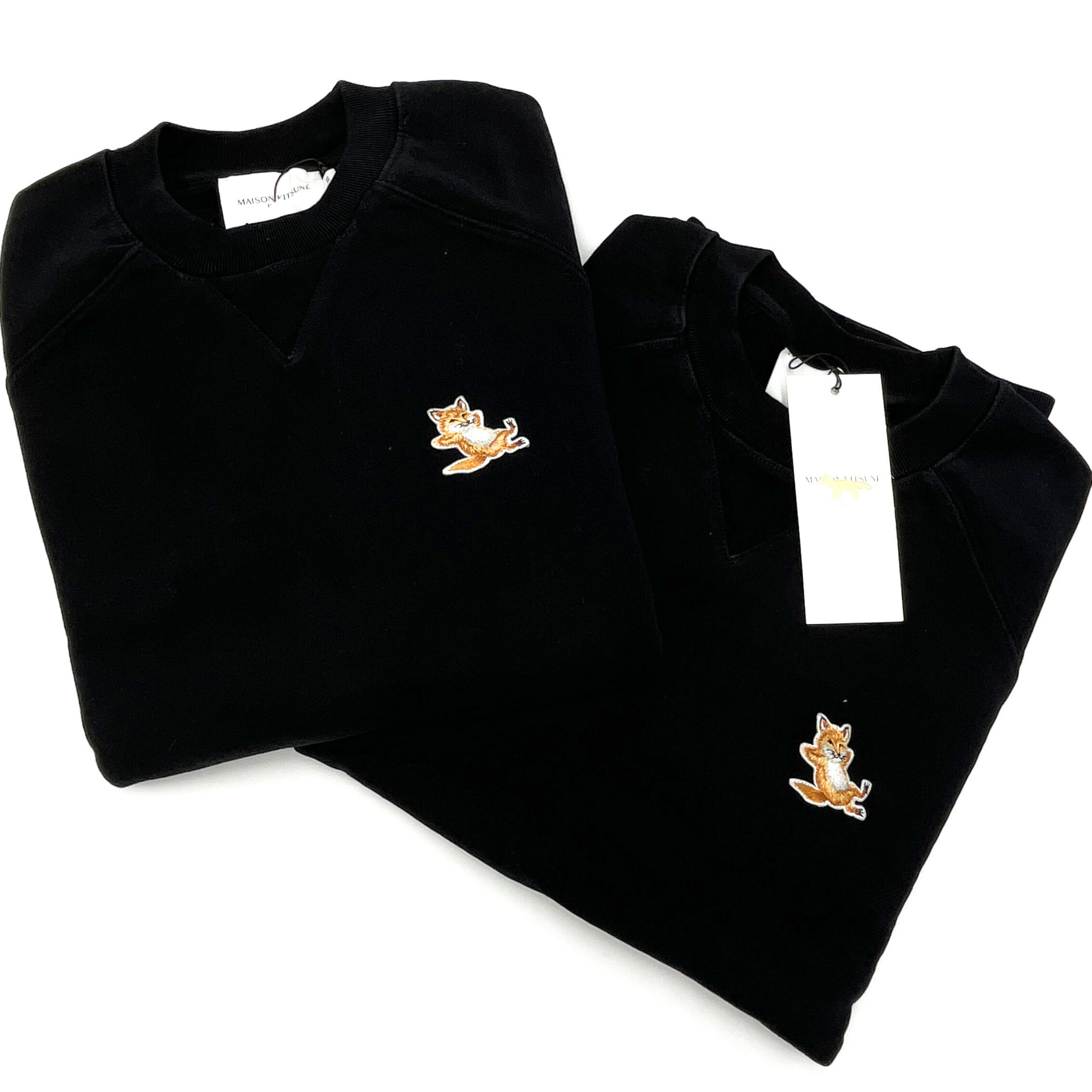 楽天市場】Maison Kitsune メゾンキツネ MONOCHROME FOX HEAD CLASSIC