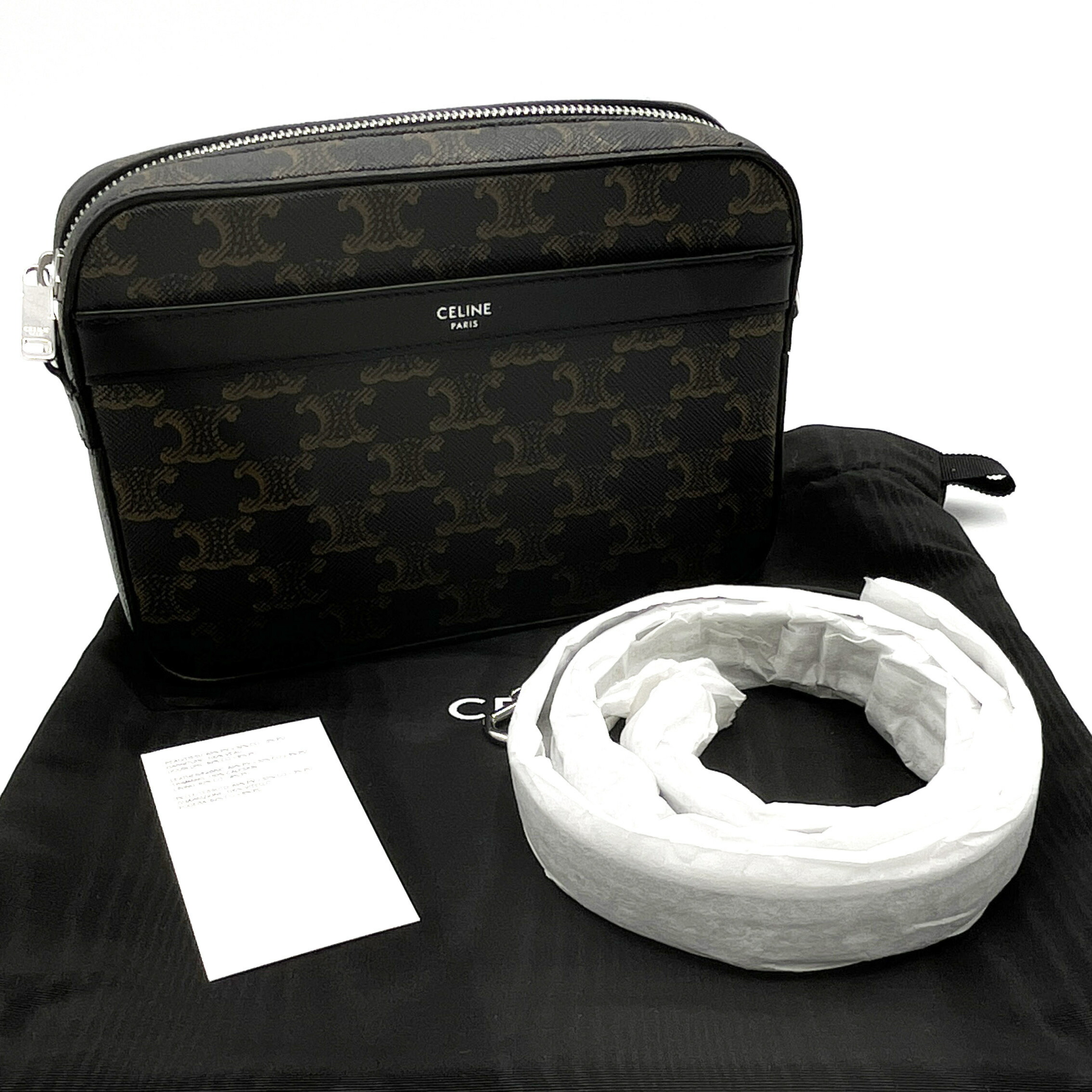 楽天市場】CELINE セリーヌ CAMERA VERTICAL BOX/トリオンフ