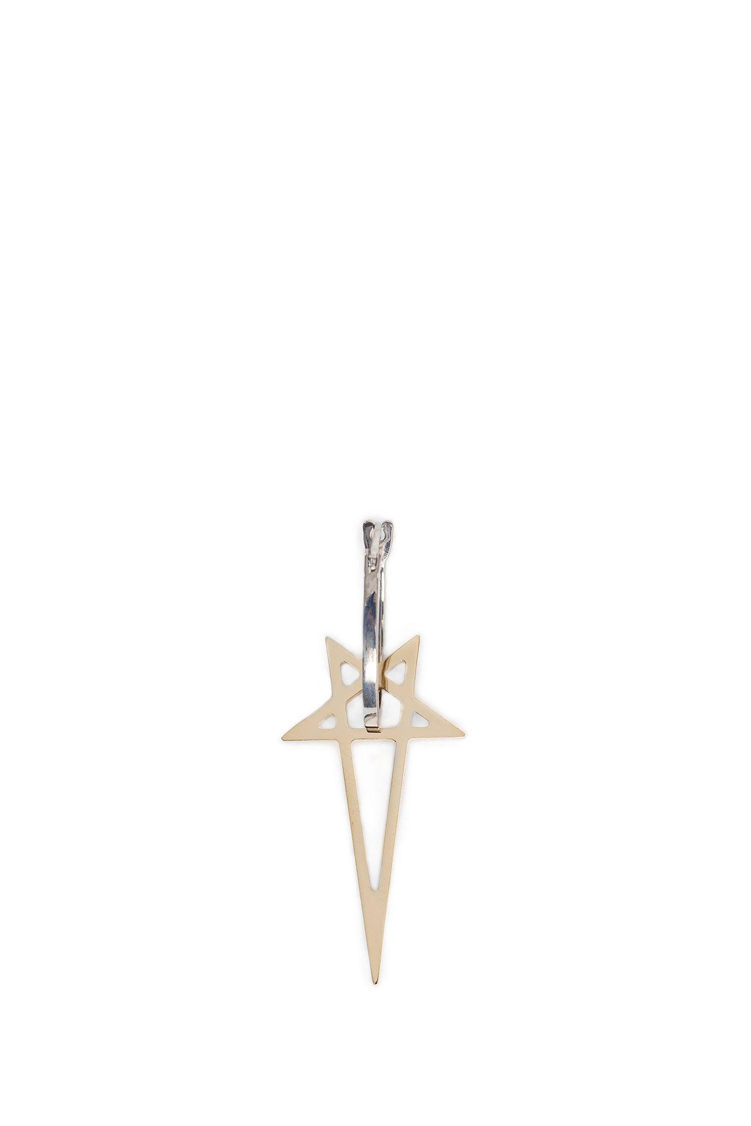 rick owens リック・オーウェンズ ペンタグラム ピアス ゴールド MM-2