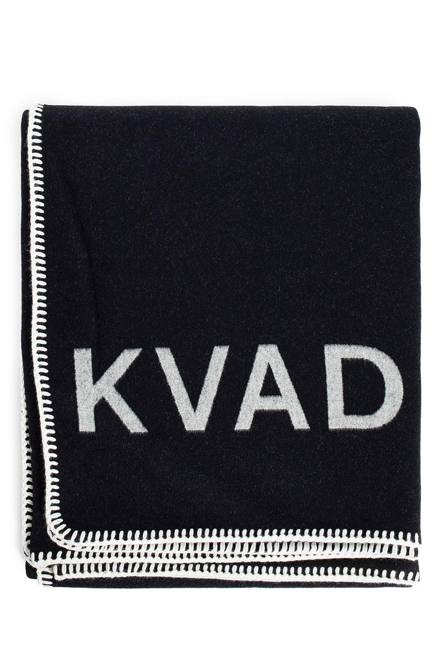 要エントリー尖んがり10倍 kvadrat/ raf simons ヴァドラット/ラフ・シモンズ 気が大きい シモンズ 共同研究 ダブル人間の顔 ロゴタイプ 毛布 SN-2